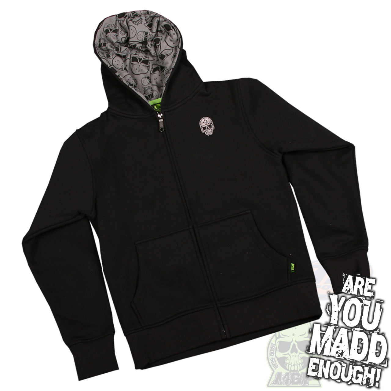 Madd Gear MGP Shattered Zip Hoodie- Black – Proline Skates