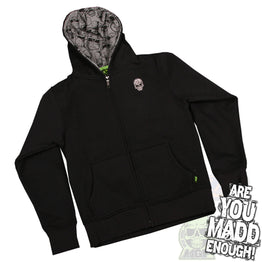 Madd Gear MGP Shattered Zip Hoodie- Black