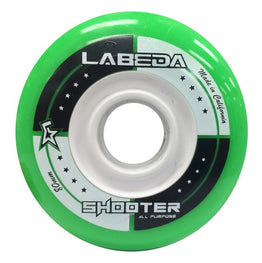 Labeda Shooter 83A All Purpose Green / White Wheel (Pack of 4)