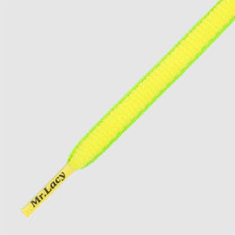 Mr Lacy Slimmies Two Tone -Neon Lime Yellow / Neon Green