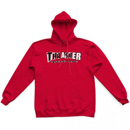 Thrasher X Baker Collab Hoody - Red