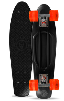 Madd Gear Skins Retro Cruiser Skateboard - Black/Red