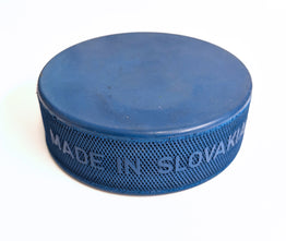 Lightweight Blue Ice Hockey Puck