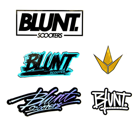 Blunt Scooter Stickers