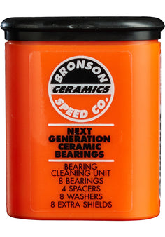Bronson Speed Co Ceramic Bearings (pack of 8)