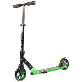 Madd Gear Carve Kruzer 150 Recreational Scooter - Black / Lime