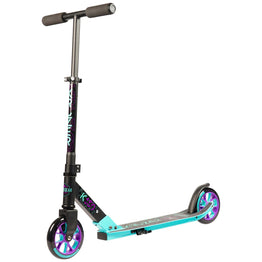 Madd Gear Carve Kruzer 150 Recreational Scooter - Black / Teal