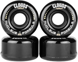 Clouds Urethane Nucleus Roller Skate Wheels 62mm - Black