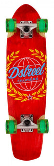 D Street Atlas Cruiser Skateboard - Red