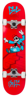 Enuff Skully Complete Mini Skateboard - Red 7.25" x 29.5"
