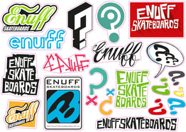 Enuff Skateboards Sticker Sheet