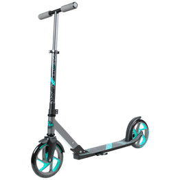 Madd Gear Carve Kruzer 200 Recreational Scooter - Grey / Teal