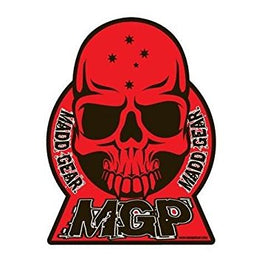 Madd Skull Sticker - Red