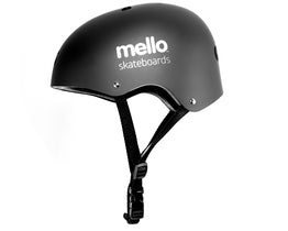Mello Skateboards Helmet - Matte Black - Small 54-56cm