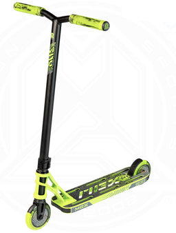 MGP MGX S1 Shredder Complete Stunt Scooter - Lime/Bl + Free Madd T-Shirtack