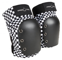 Pro-Tec Street Knee Pads - Checkered White / Black