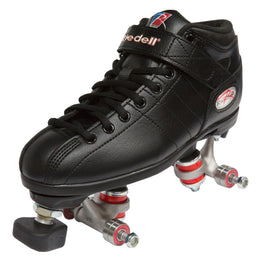 Riedell R3 Assembly Roller Skate - Black (Without Wheels)