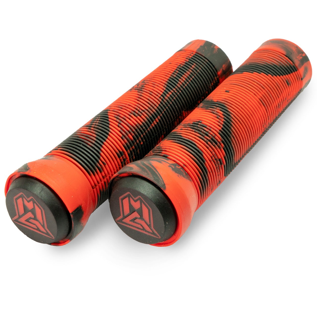 madd gear bar Madd Swirl 150mm Grind Grips inc. Bar Ends Red / Black