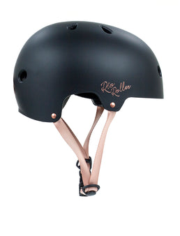 Rio Roller Rose Skate Helmet - Black