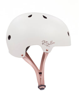 Rio Roller Rose Skate Helmet - Cream