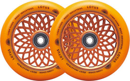 Root Industries Lotus Scooter Wheels 110mm - Radiant Orange (Pair)