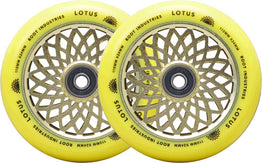 Root Industries Lotus Scooter Wheels 110mm - Radiant Yellow (Pair)