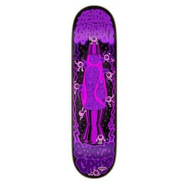 Santa Cruz Gartland Lava Lamp Pro Skateboard Deck 8.28" - Purple