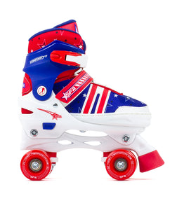 SFR Spectra Adjustable Quad Skates - Blue / Red