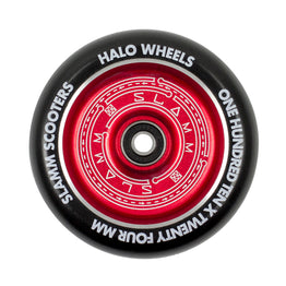 Slamm 110mm Halo Deep Dish Scooter Wheel - Red