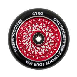 Slamm 110mm Gyro Hollow Core Scooter Wheel - Red