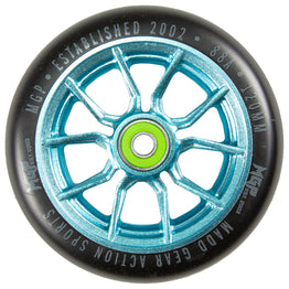 Madd MFX AR120 Syndicate 120mm Scooter Wheels - Teal / Black