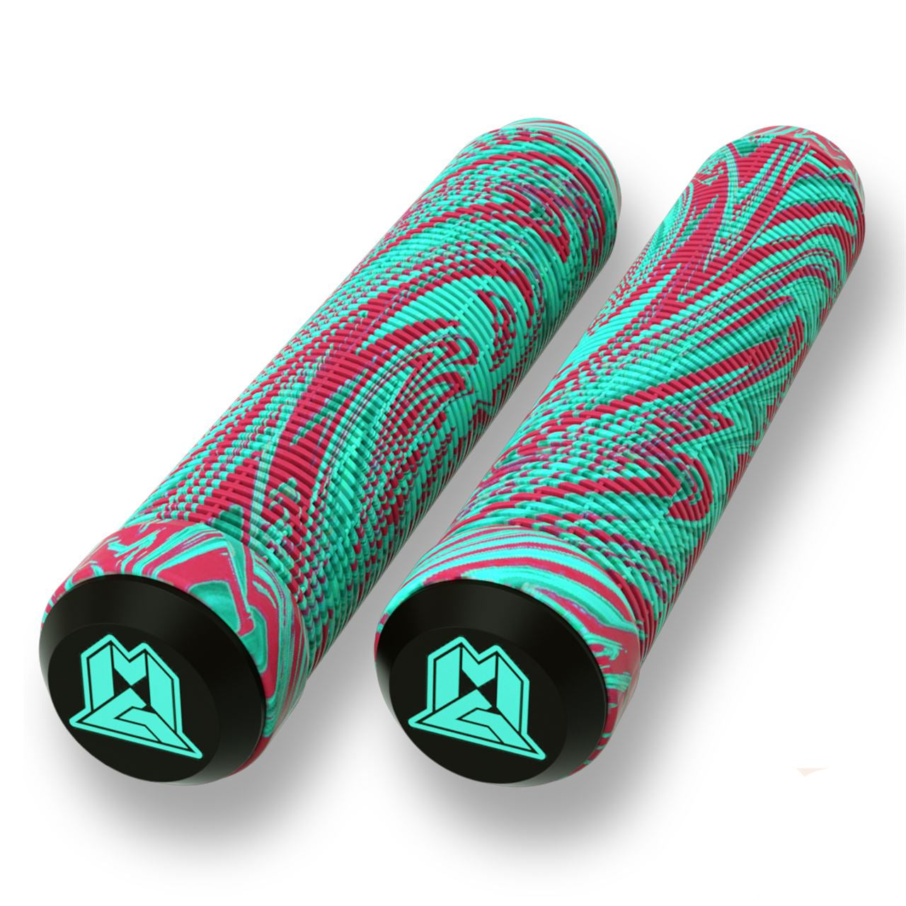 madd gear bar Madd Swirl 180mm Grind Grips inc. Bar Ends Pink / Black